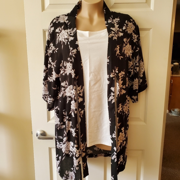 Spiritual Gangster Accessories - Spiritual Gangster Maya Floral Kimono